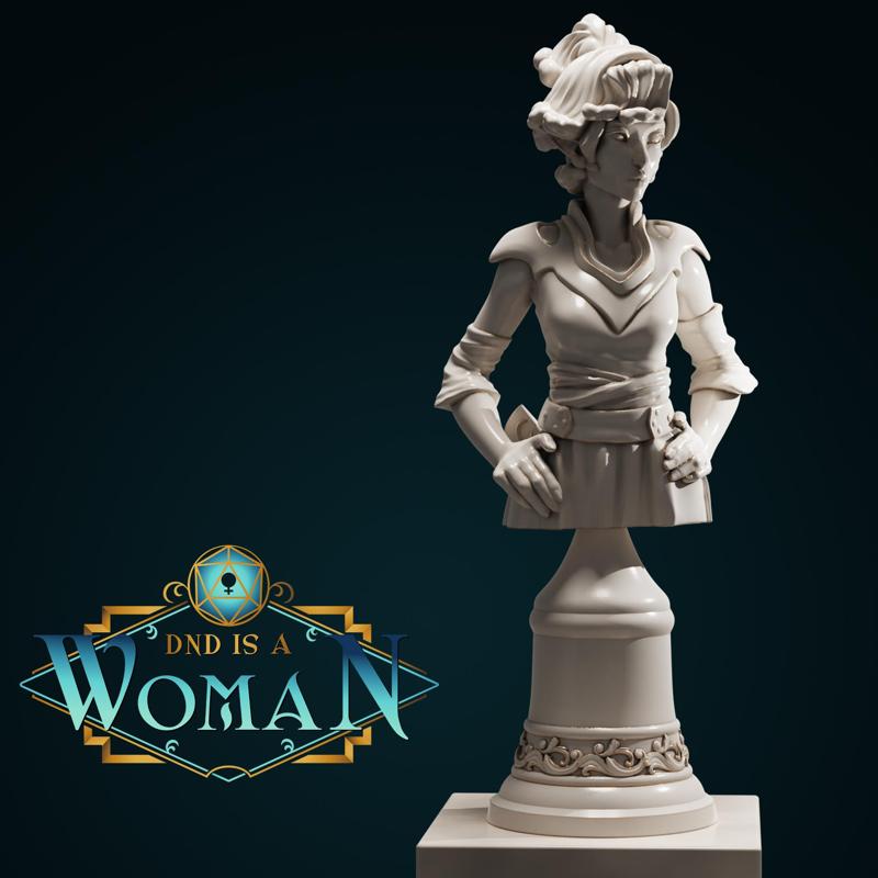 Genasi Sorcerer - Jifwiaa - Bust