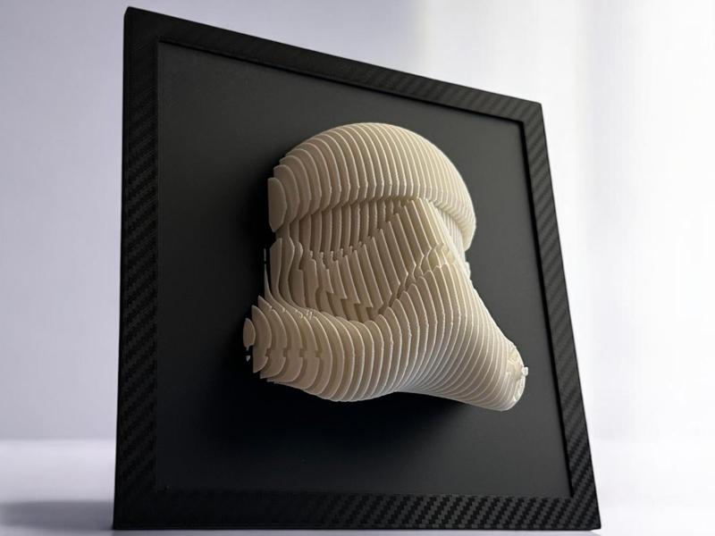 Stormtrooper Layered Sculpture