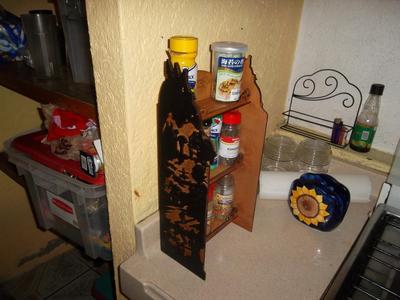 Ghibli inspired spice rack