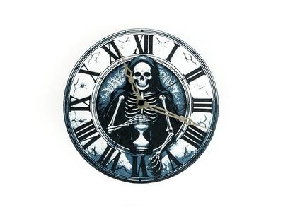 Skeleton Wall Clock   