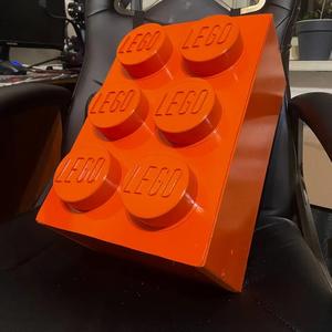 Lego logo pin (DIY Lego brick shelf)   