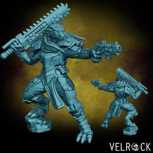 Dragonborn Trooper Captain (Female) (PRESUPPORTED)