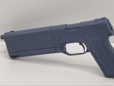 Cyberpunk 2077 Constitutional Arms Pistol prop