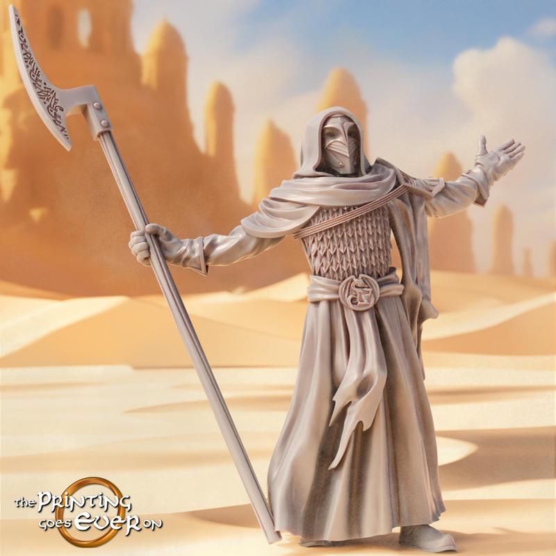 Serpent High Priest - On Foot - Presupported