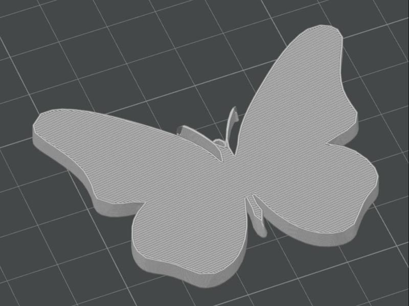 Butterfly flat clear