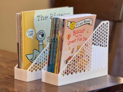 Book Rack (Bookshelf Organizer, fits A4 paper)
