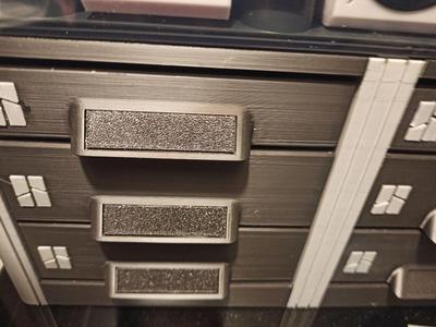Label for drawer - AMS Stand normal & long drawers