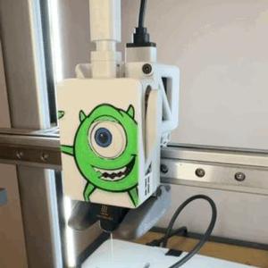 A1 fun monster cover for extruder