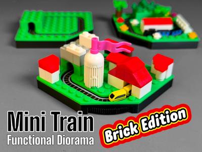 Mini Train - Brick your Diorama