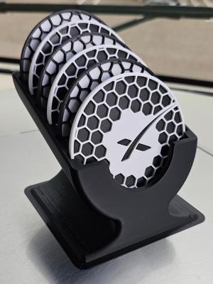 SpaceX Coaster and Coaster stand