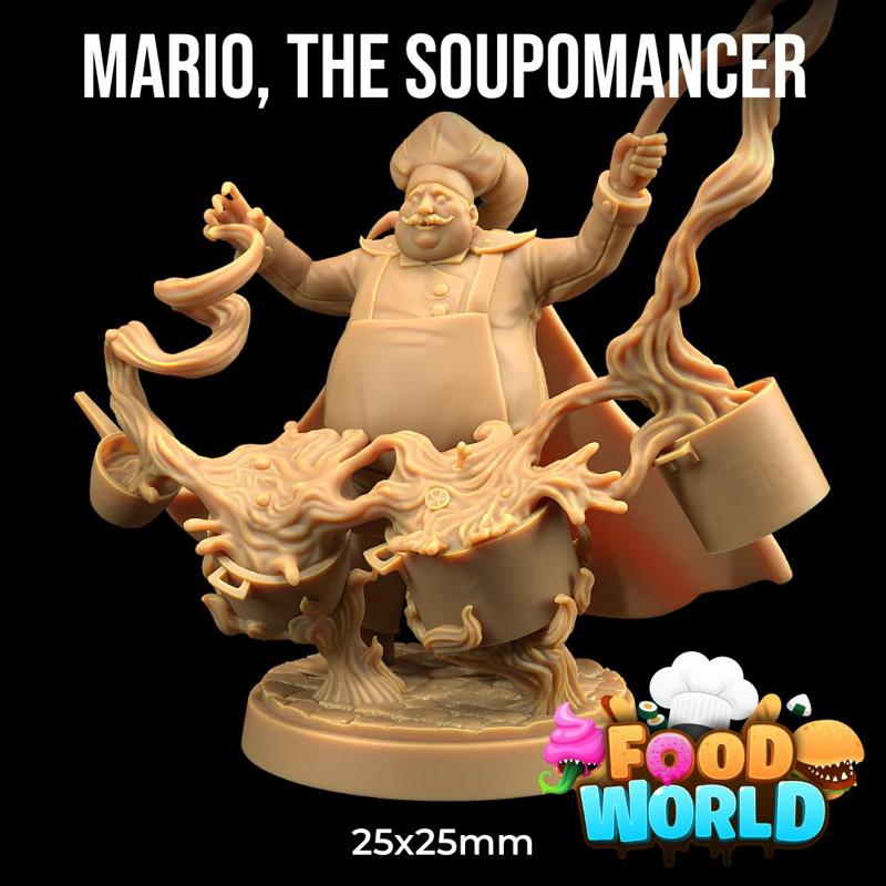 Mario, The Soupomancer