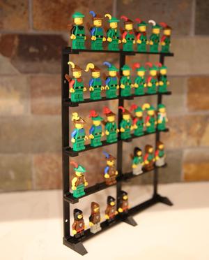 Brick minifig display anti leg crack