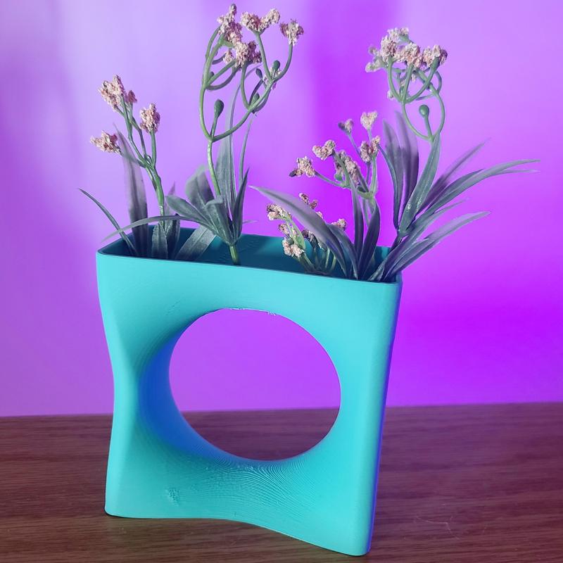 Square Peg Round Hole - Modern Vase