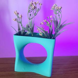 Square Peg Round Hole - Modern Vase