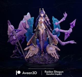 Raiden Shogun - Genshin Impact - Garage Kit