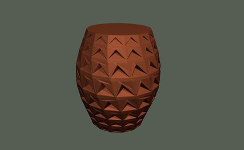 ancient clay pot