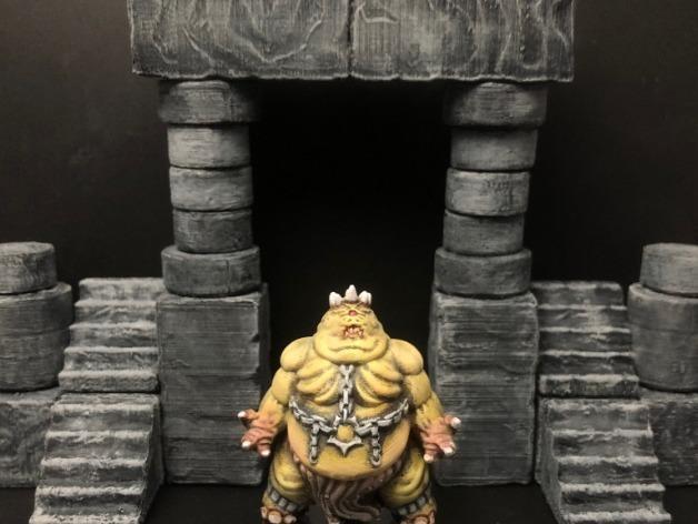 ScatterBlocks: Cyclopean Stone (28mm/Heroic scale)