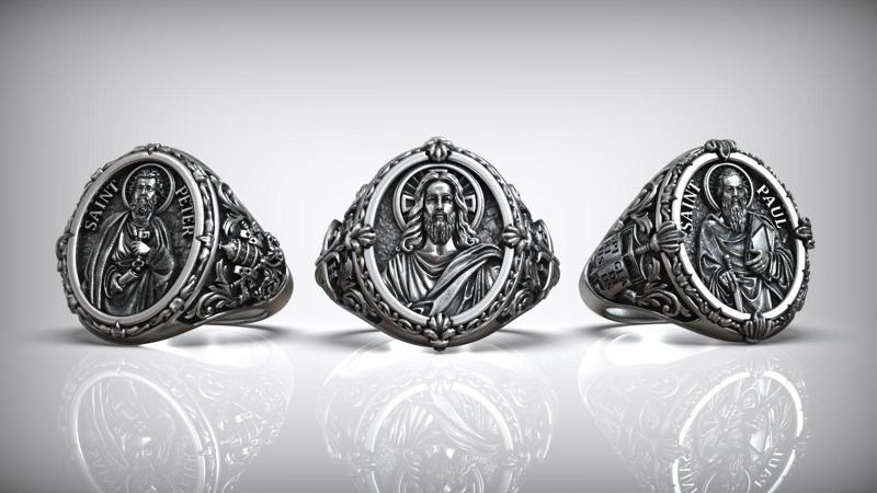 Jesus Christ and Apostles Saint Peter Saint Paul Collection