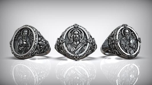 Jesus Christ and Apostles Saint Peter Saint Paul Collection