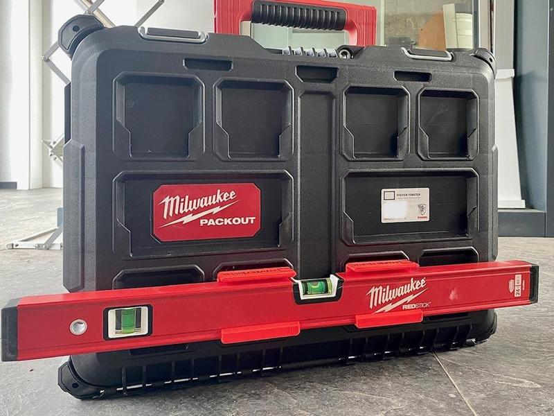 Milwaukee Packout mount level REDSTICK / holder adapter