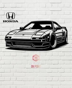 HONDA NSX VINTAGE - 2D WALL ART #3