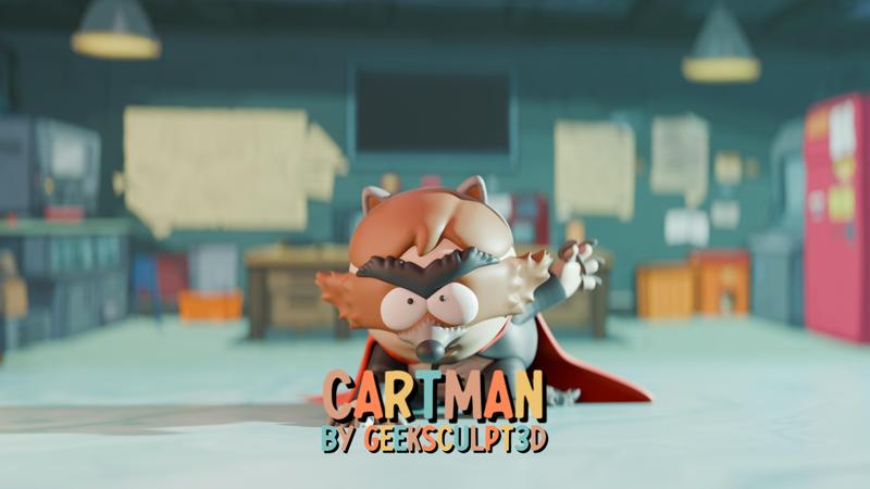South Park Character Collectible - Cartman as The Coon