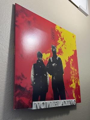 Vinyl Record "Now Playing" Wall Hanger