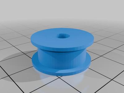 Printable bearing similar to GT2 16mm toothless design