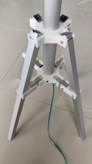 SatNOGS Rotator stand and antenna holder