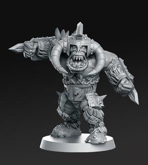 012 Orc Blocker Fantasy Football 32mm