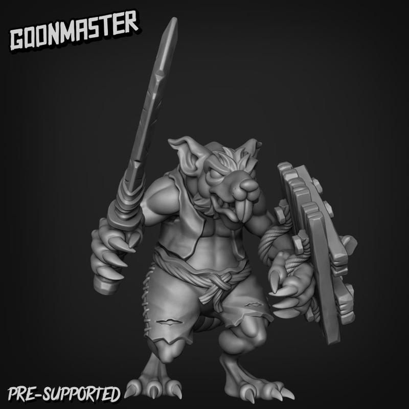 Rat Man - Sword N Shield