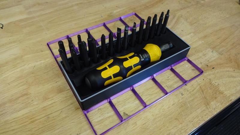 Gridfinity WERA Kraftform Kompakt 900 Set 1