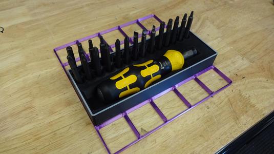 Gridfinity WERA Kraftform Kompakt 900 Set 1