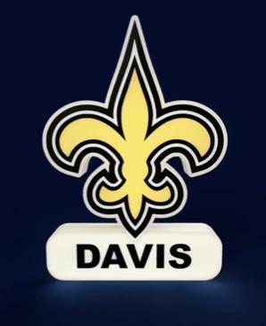 New Orleans Saints - LED strip compatible