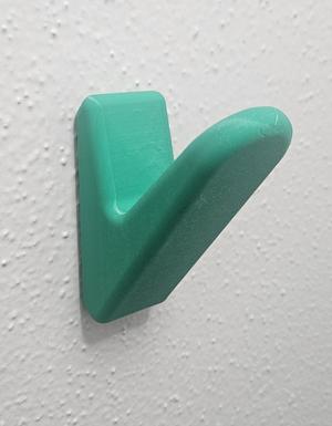 Wall Hook with Hidden Hardware