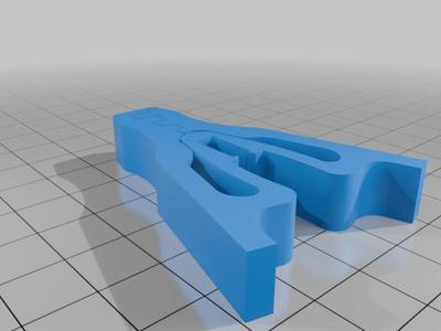 Remix of clothespin by Frozenzombie for generic hanger