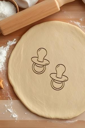 Pacifier Cookie Cutter, Biscuit Cutter
