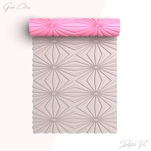 Sun Ray Texture Roller For Polymer Clay, Sunbeam Clay Texture Rolling Pin, Clay Tool, No: 1400