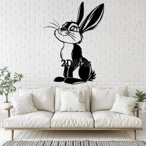 Rabbit Disney Style 2D Wall Art/Window Art
