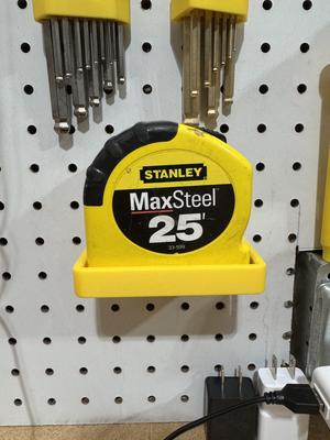 Stanley MaxSteel Measuring Tape Holder - Peglock