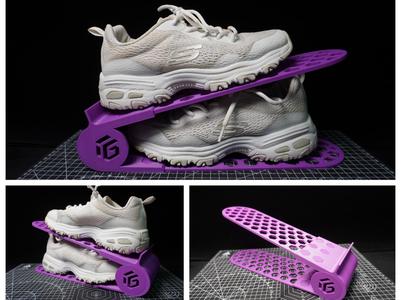 Stackable Shoe Rack - Print-in-Place