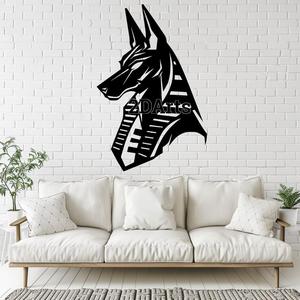 Anubis Head 2D Wall Art/Window Art - Digital STL & SVG File for 3D Printing or Laser Cutting