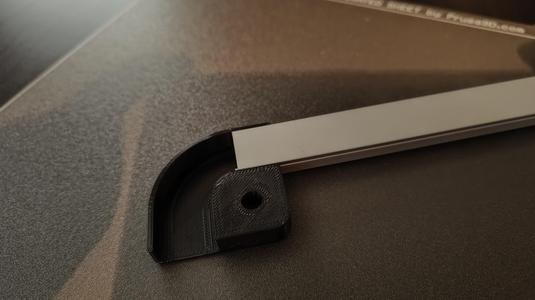 Simple 90 degree 17mm led strip profile clip for screw
