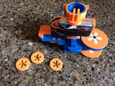 Drone Mounted Disc Launcher / Shooter