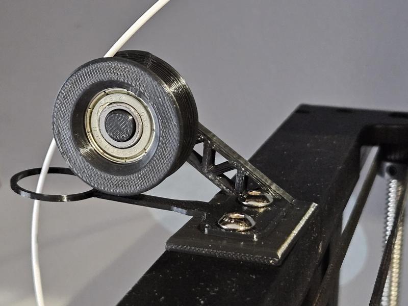Filament guide pulleys for Creality ender 3 v3 se/ke frame (and not only)