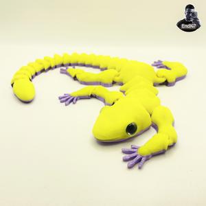 Funny Lizard Gecko - Articulated - Print in Place - No Supports - Flexi