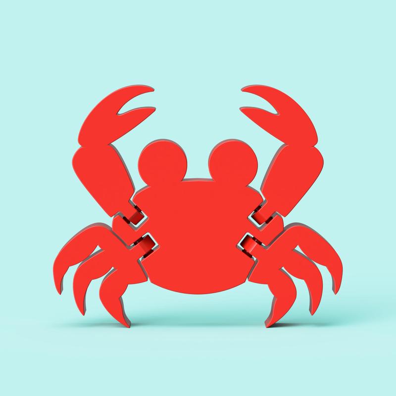Articulated Crab