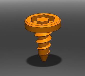 Improved Cardboard Screw