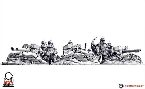 Valour Korps - Heavy Weapon Teams Set 1