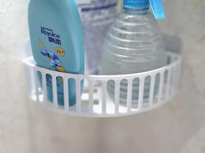 Punch-Free Bathroom Triangle Shelf, Washbasin Wall-Mounted Storage Rack, Toilet Restroom Kitchen Corner Shelf